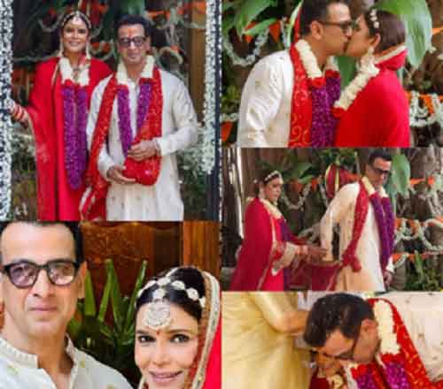 Ronit Roy, wife Neelam renew wedding vows on 20 yrs of marital bliss