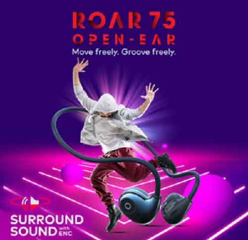 itel forays into open-earbuds category, launches Roar 75 with Titanium Body for Gen-Z at Rs 1,099