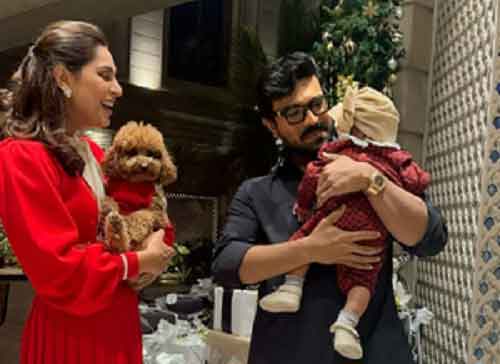 Ram Charan, Upasana share glimpse from their Christmas celebrations