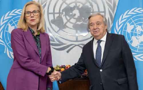 UN chief appoints Sigrid Kaag as senior humanitarian coordinator for Gaza