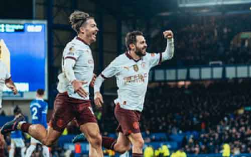 Premier League: Man City earn 3-1 comeback win at Everton to move into top four