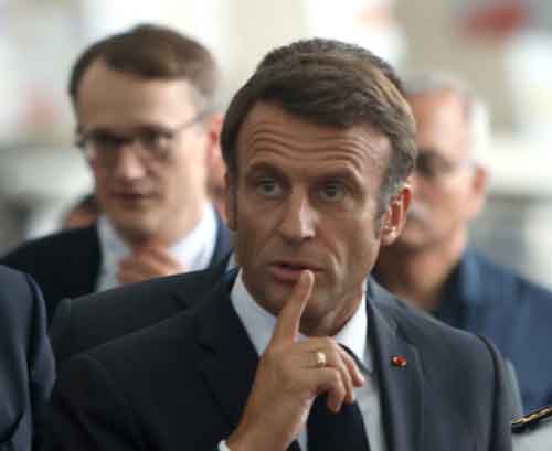 Will work with Jordan to carry out humanitarian operations in Gaza: Macron