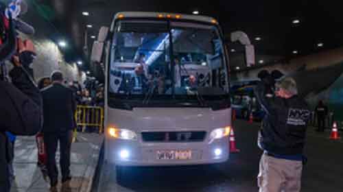 New York City imposes restrictions on arrivals of migrant buses