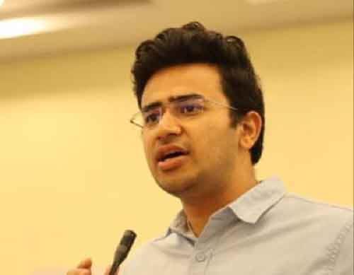 No one can prevent PM Modi’s ‘tsunami’, says BJP MP Tejasvi Surya