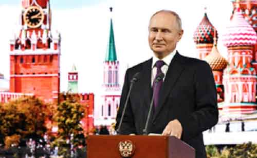 Putin delivers New Year address to nation, calls for unity
