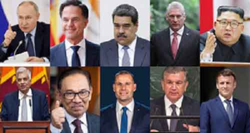 Leaders worldwide call for unity, peace in New Year salutations