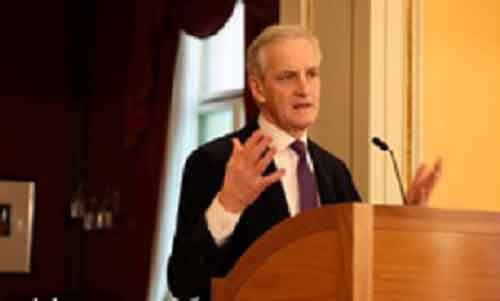 Norway’s PM pledges economic recovery in New Year Speech