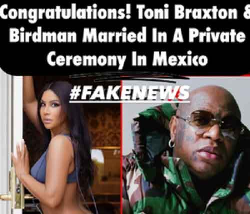 Toni Braxton slams marriage rumors’ with rapper Birdman, says they’re both single