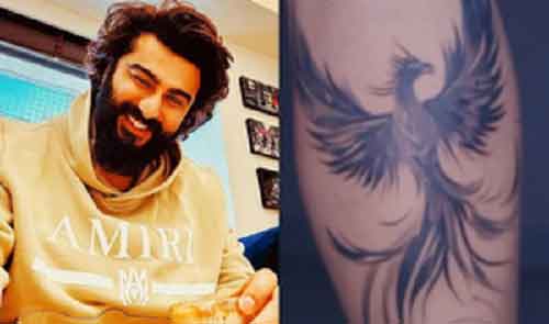 Arjun Kapoor celebrates New Year with new Phoenix tattoo