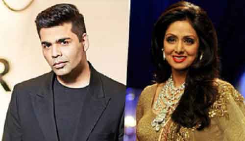 KJo opens up on his fanboy moment with Sridevi