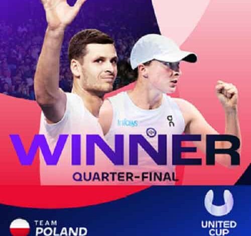 United Cup: Swiatek, Hurkacz clinch semifinal spot for Poland