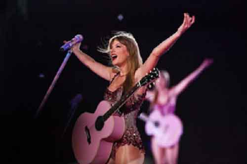 Taylor Swift breaks Elvis Presley’s record as solo artiste with most weeks at top spot on album chart