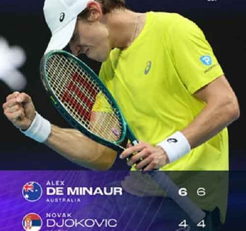 United Cup: De Minaur stuns Djokovic to give Australia QF lead in Perth