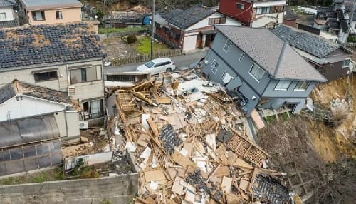 Japan earthquake toll spikes to 94, with 250 missing persons