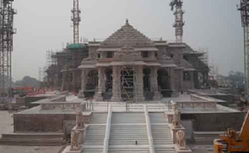 108-feet long incense stick on its way to Ayodhya from Gujarat