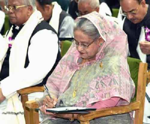 B’desh PM Sheikh Hasina takes oath for historic 4th term in office
