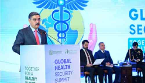 Pakistani PM calls for deepening int’l cooperation to ensure global health security