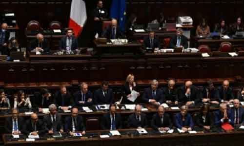 Italian Parliament votes to continue to support Ukraine
