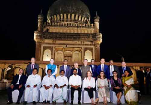 Telangana CM hosts dinner for consulate representatives of 13 countries