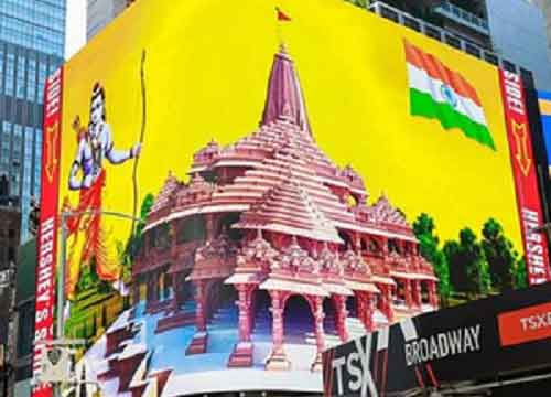From NY’s Times Square to Lucknow’s Chowk, it is Ram all the way