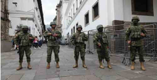 38 nations offer help to tackle violence: Ecuadorian Prez