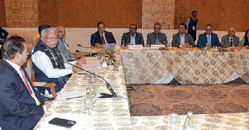 Haryana CM interacts with representatives of 10 companies from Japan, US