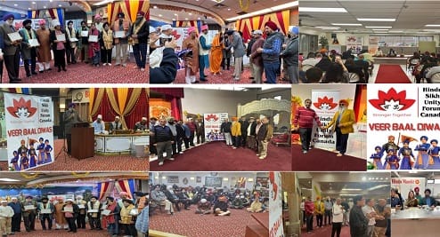 Hindu Sikh Unity Forum Canada commemorates Veer Baal Diwas withreverence and solidarity