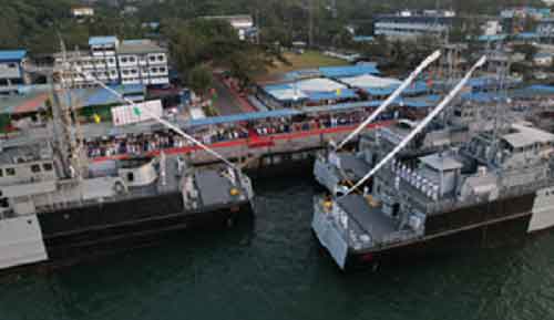INS Cheetah, Guldar & Kumbhir decommissioned after 40 years