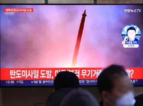 Nuclear envoys of S.Korea, US, Japan condemn N.Korea’s missile launch