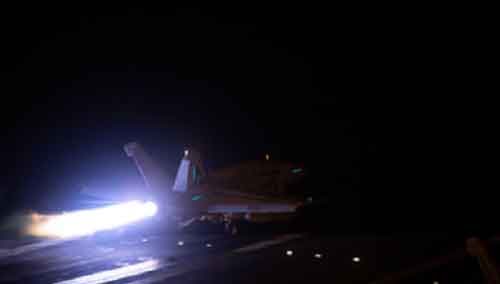 US military shoots down missile fired from Houthi area in Yemen