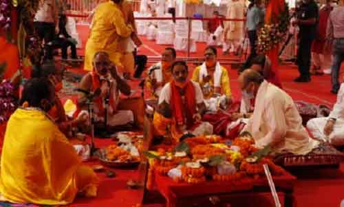 Rituals that began before ‘bhoomi pujan’ in Ayodhya, end today