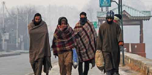 Unabated intense dry cold tightens grip on Kashmir