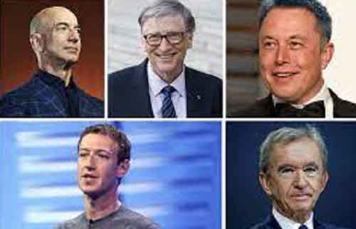 World’s richest 5 would take 476 years to go broke if they spend $1 mn daily: Report