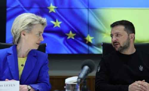 Zelensky, EU chief agree to start screening of Ukrainian legislation
