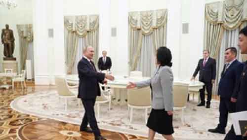 Putin meets N. Korean FM amid deepening military cooperation