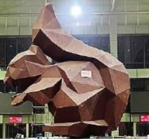 Lord Ram’s squirrel to adorn Ayodhya Dham junction