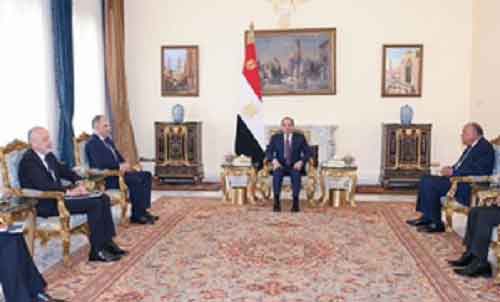 Egypt’s President warns against military escalation in Middle East