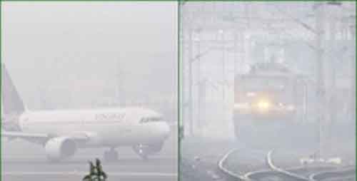Over 50 flights affected, 18 trains delayed due to dense fog in Delhi