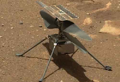 NASA back in touch with the Mars Ingenuity helicopter
