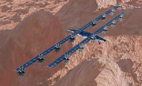 NASA proposes new solar powered airplane concept to explore Mars