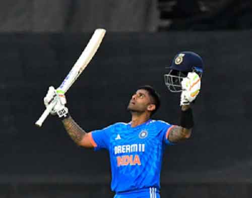 Suryakumar named Men’s T20I Cricketer of the Year; Matthews wins in Women’s category