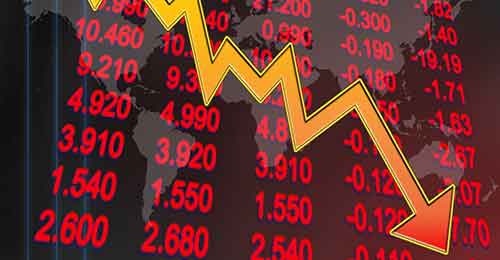 Sensex down 700 points led by slump in Tech Mahindra