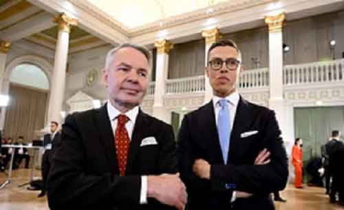 Stubb, Haavisto enter Finland’s presidential election finals