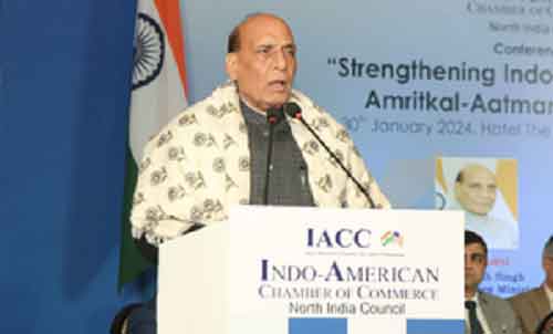 Investments here can give US companies high returns: Rajnath Singh