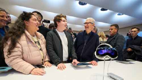 Some customers had tears in their eyes at Vision Pro launch: Tim Cook