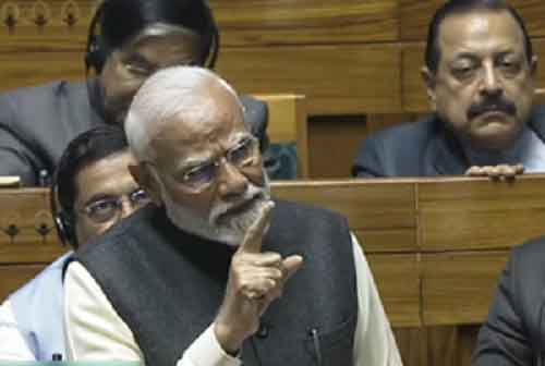 Congress refused to accept Karpoori Thakur as leader of opposition: PM Modi