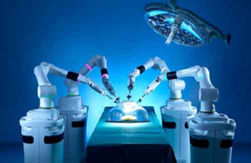 First endo-robotic surgery performed at Kochi hospital on 75-yr-old woman