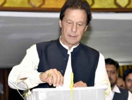 Pak polls: Imran Khan casts ballot from Adiala jail