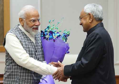 Will stay here in NDA and ‘not go here and there’ from now on: Nitish Kumar