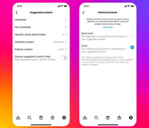Meta will no longer recommend political content to users on Insta, Threads